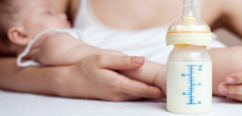 biberón y amamantar